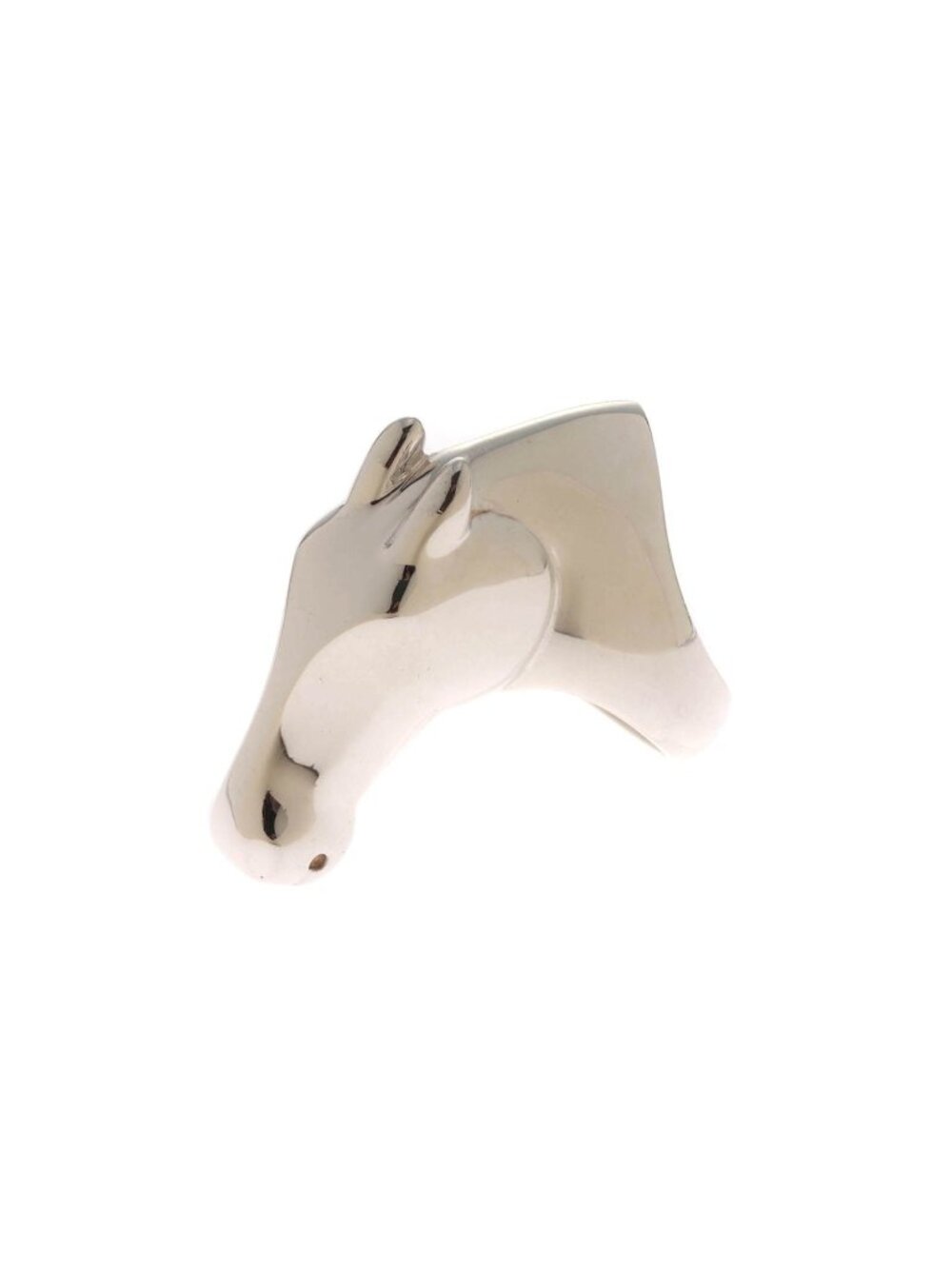 Hermes Gallop Ring Silver